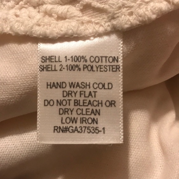 100% cotton Max and Ruby cream colored shorts - Picture 4 of 4